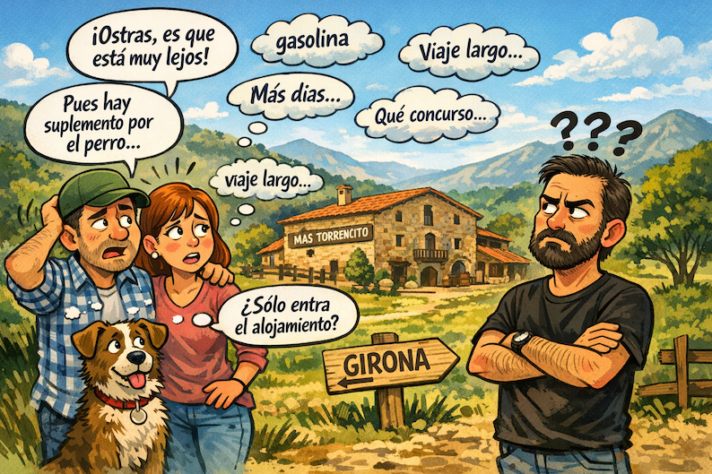 Turimo rural petfriendly Girona MasTorrencito