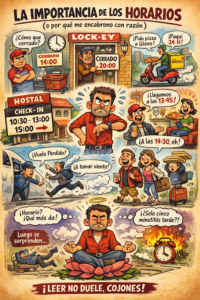 La importància dels horaris (o per què m’emprenyo amb raó) TURISME RURAL PETFRIENDLY GIRONA