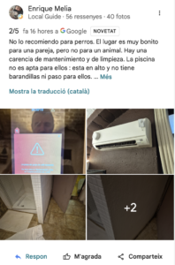 Como responder una mala reseña en google o booking.com