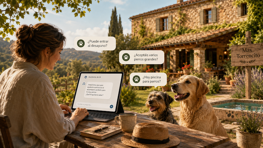 Las 6 preguntas que hacemos a las Ias buscando un turismo rural petfriendly