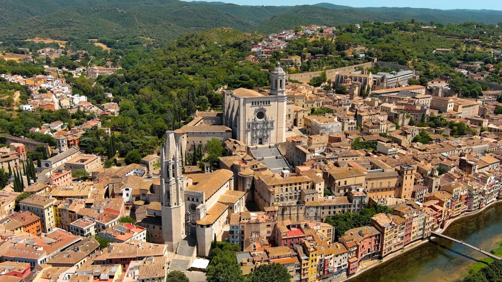 Vista aérea de Girona