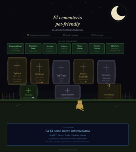 Infografía: portales pet-friendly en España, cuáles han cerrado, cuáles han sido absorbidos por multinacionales y cuáles siguen activos en 2026