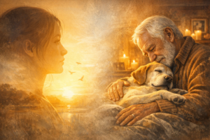 reflexion derecho a decidir eutanasia y despedida de un perro con amor