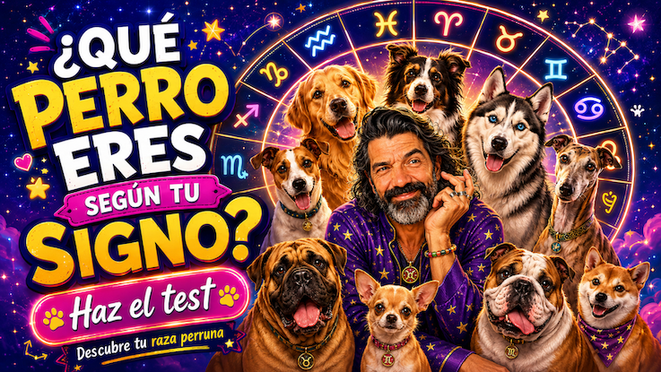 Test del signo zodiacal de tu perro y qué raza de perro eres según tu personalidad y tu signo